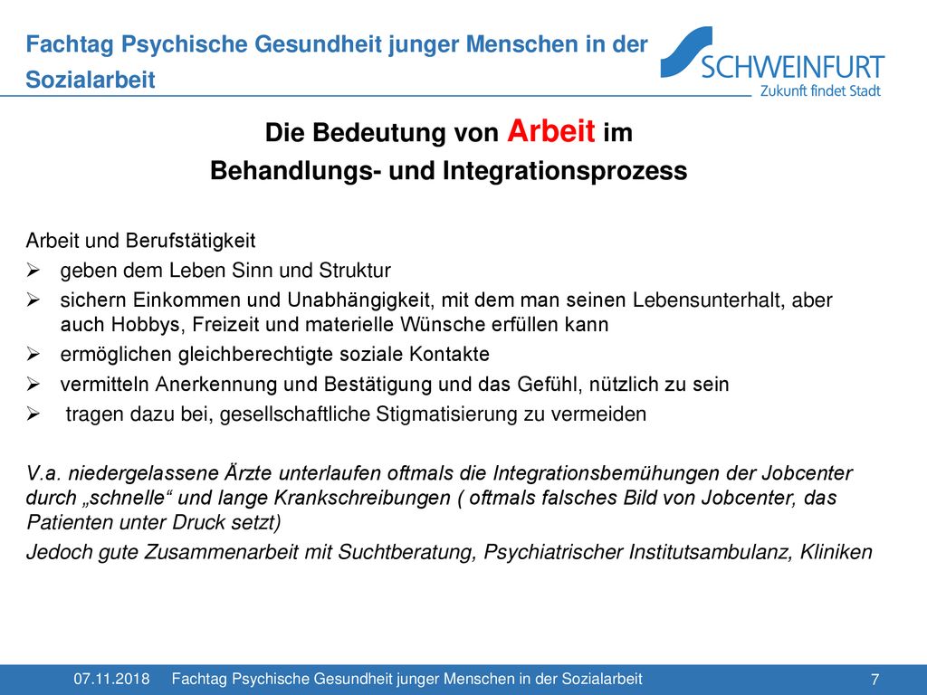 Fachtag Psychische Gesundheit junger Menschen in der Sozialarbeit