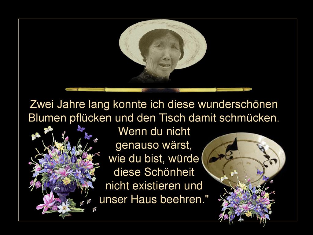 Zwei Jahre lang konnte ich diese wunderschönen Blumen pflücken und den Tisch damit schmücken.