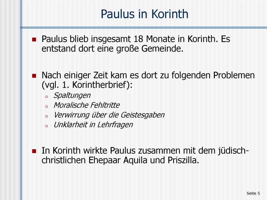 Apg: Ende der 2. MR - Beginn der 3. MR
