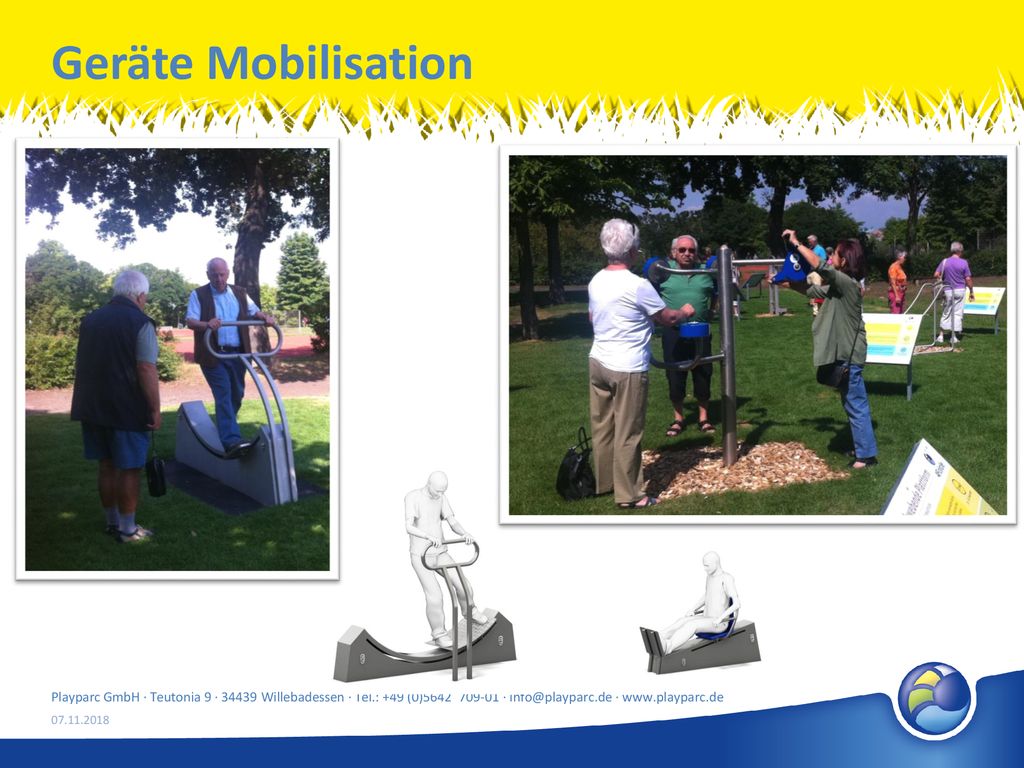 Geräte Mobilisation Playparc GmbH · Teutonia 9 · Willebadessen · Tel.: +49 (0) · ·