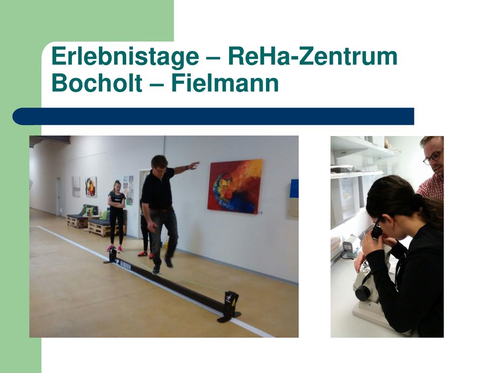 Erlebnistage – ReHa-Zentrum Bocholt – Fielmann