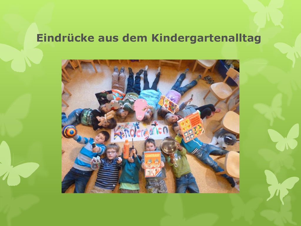 Eindrücke aus dem Kindergartenalltag