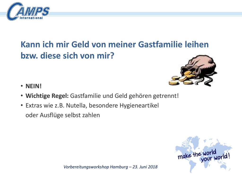 Vorbereitungsworkshop Hamburg – 23. Juni 2018