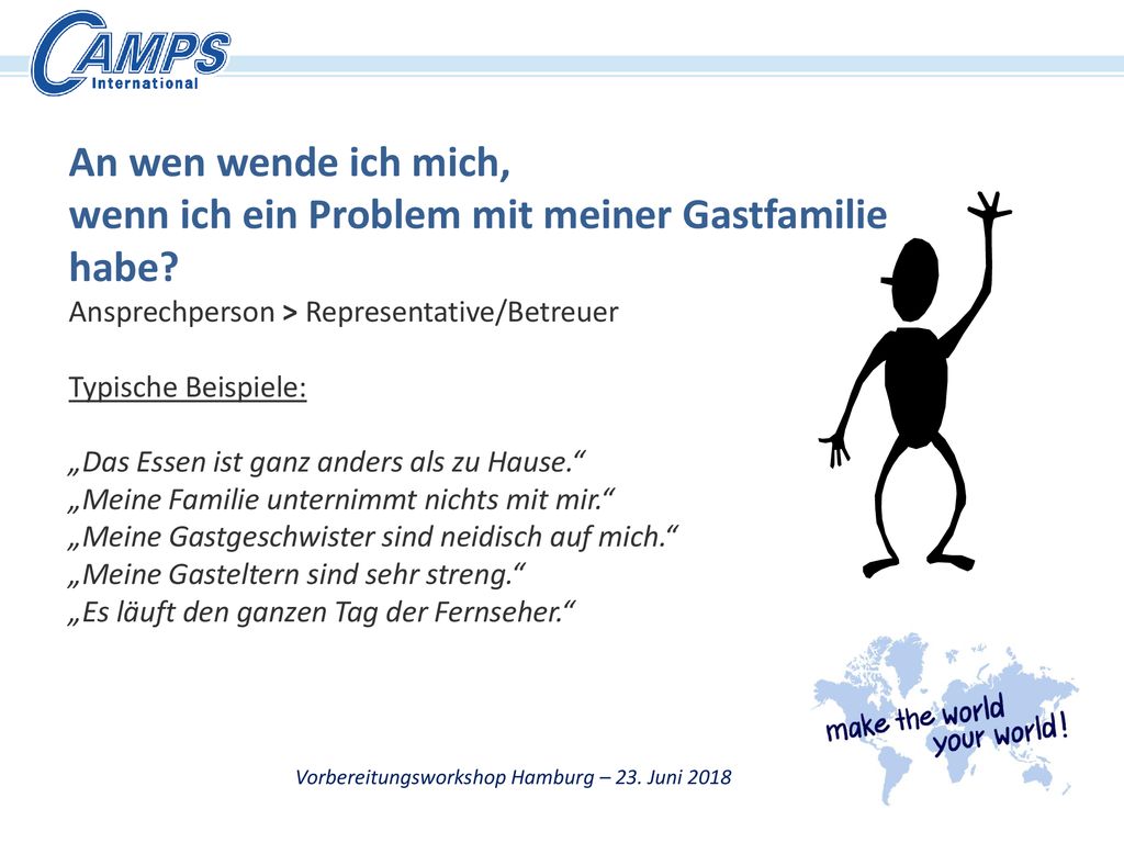 Vorbereitungsworkshop Hamburg – 23. Juni 2018