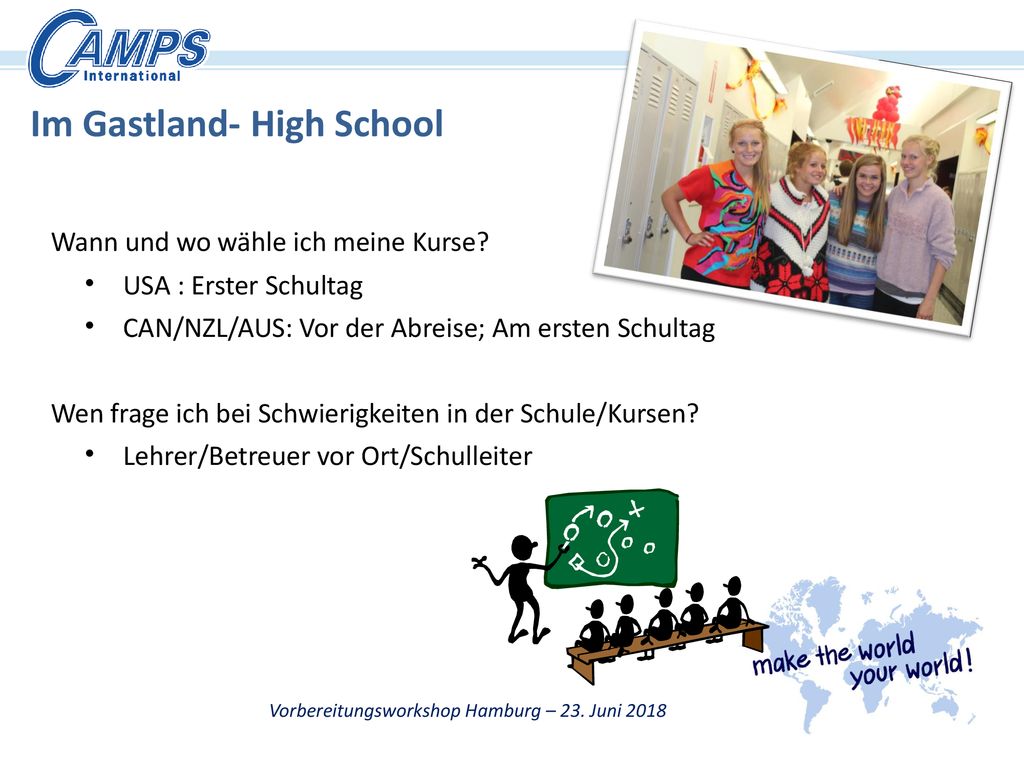 Vorbereitungsworkshop Hamburg – 23. Juni 2018
