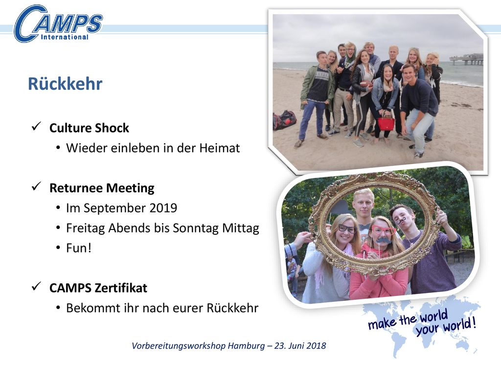 Vorbereitungsworkshop Hamburg – 23. Juni 2018