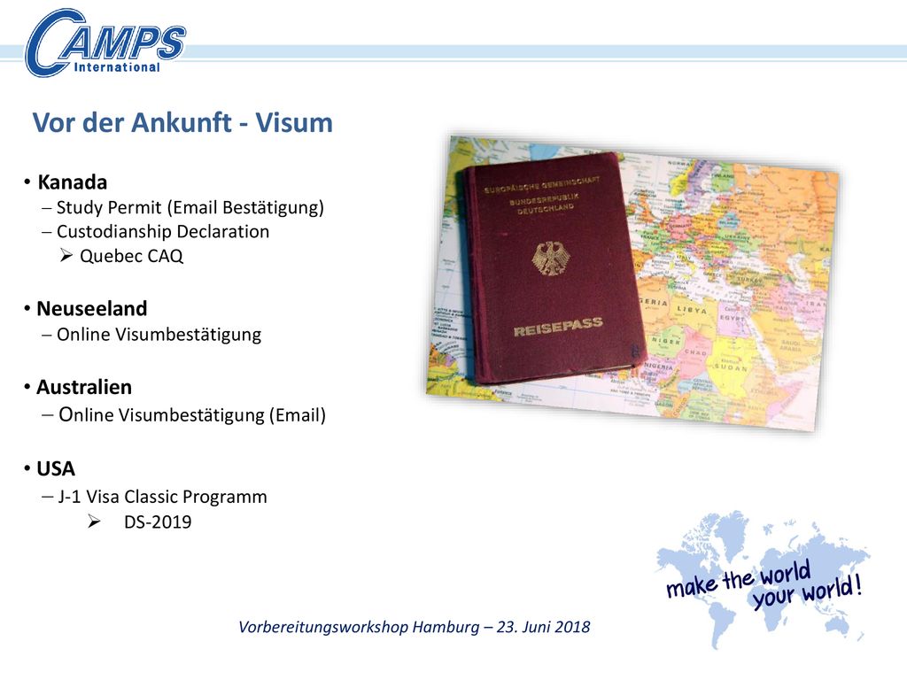 Vorbereitungsworkshop Hamburg – 23. Juni 2018