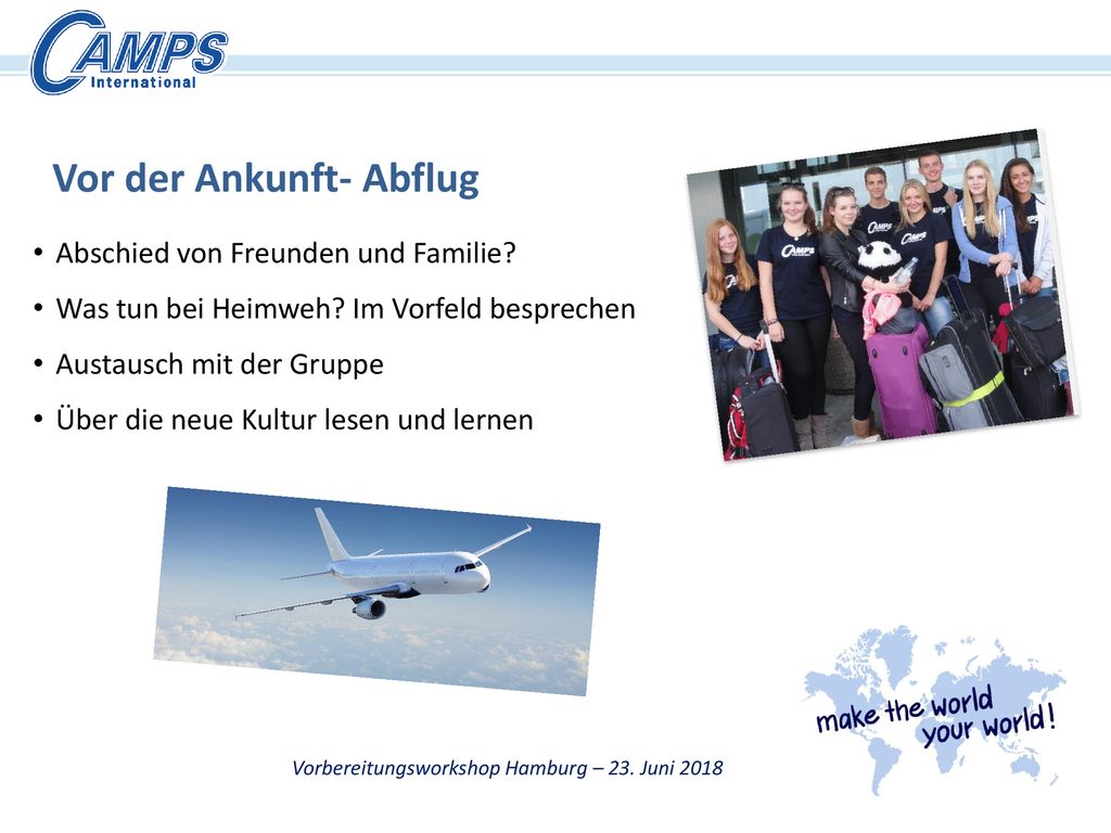 Vorbereitungsworkshop Hamburg – 23. Juni 2018
