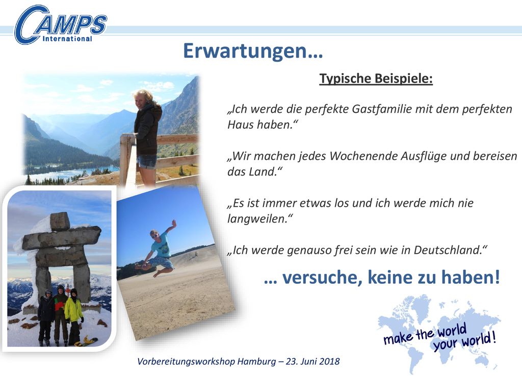 Vorbereitungsworkshop Hamburg – 23. Juni 2018