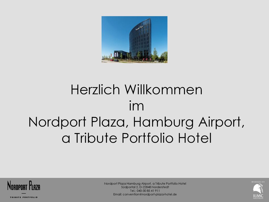 Herzlich Willkommen im Nordport Plaza, Hamburg Airport, a Tribute Portfolio Hotel