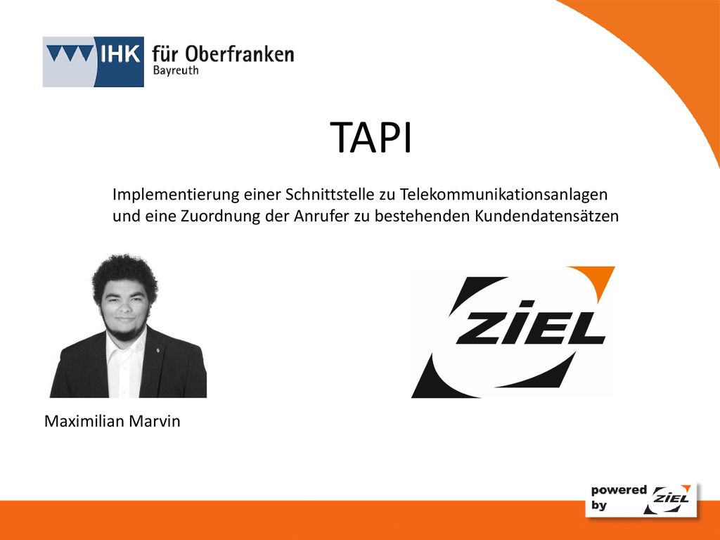 TAPI Implementierung einer Schnittstelle zu Telekommunikationsanlagen und eine Zuordnung der Anrufer zu bestehenden Kundendatensätzen.