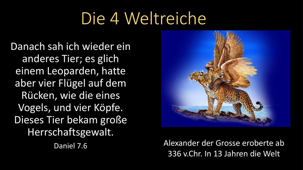 Alexander der Grosse eroberte ab 336 v.Chr. In 13 Jahren die Welt