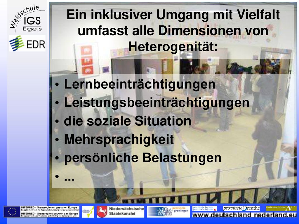 Ein inklusiver Umgang mit Vielfalt umfasst alle Dimensionen von Heterogenität: