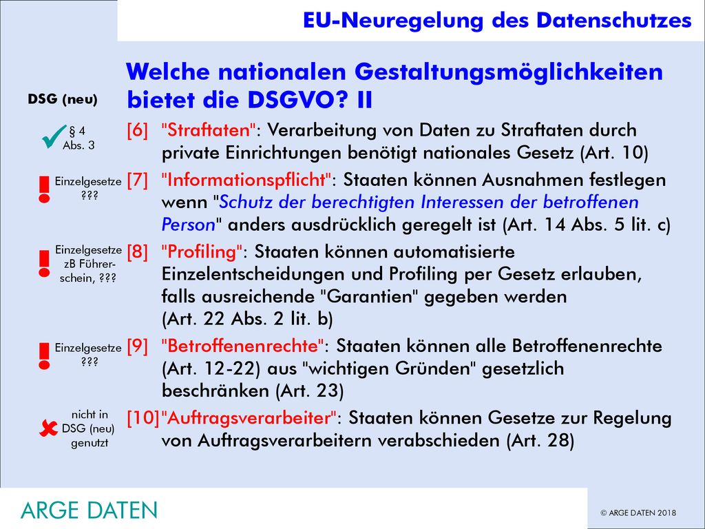 Mai 2018 EU-Neuregelung des Datenschutzes. Hans G. Zeger, DSGVO & Datenschutz-Anpassungsgesetz(e)