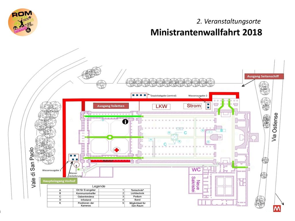 2. Veranstaltungsorte St. Paul vor den Mauern