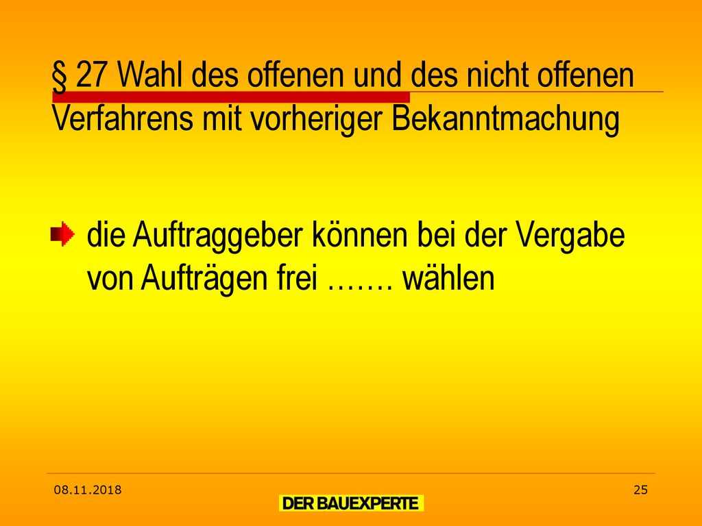 die Auftraggeber können bei der Vergabe von Aufträgen frei ……. wählen