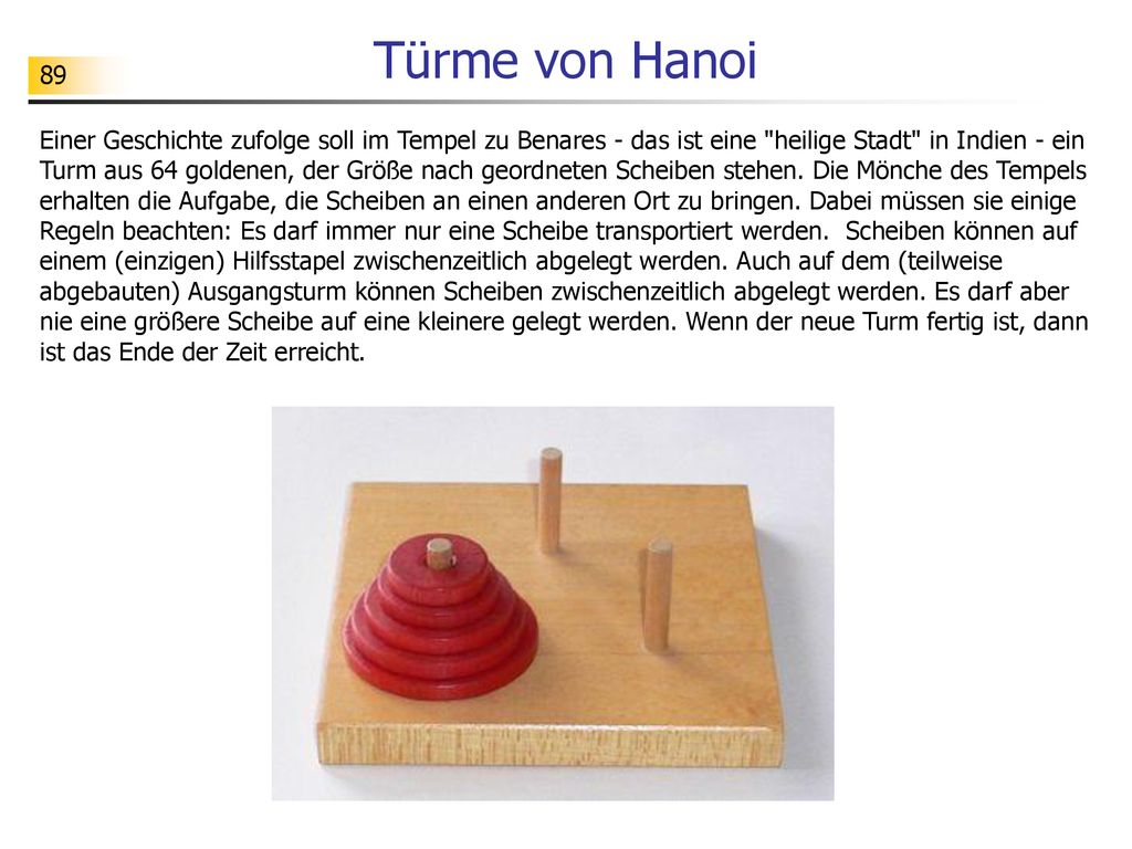 Türme von Hanoi