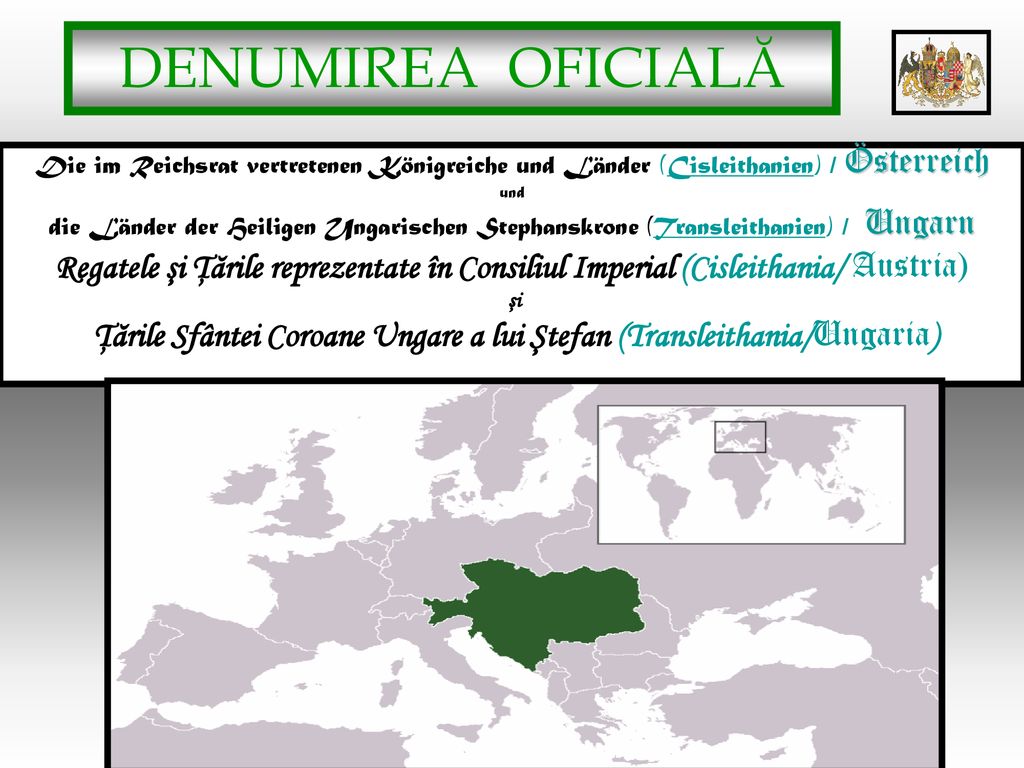 Ţările Sfântei Coroane Ungare a lui Ştefan (Transleithania/Ungaria)