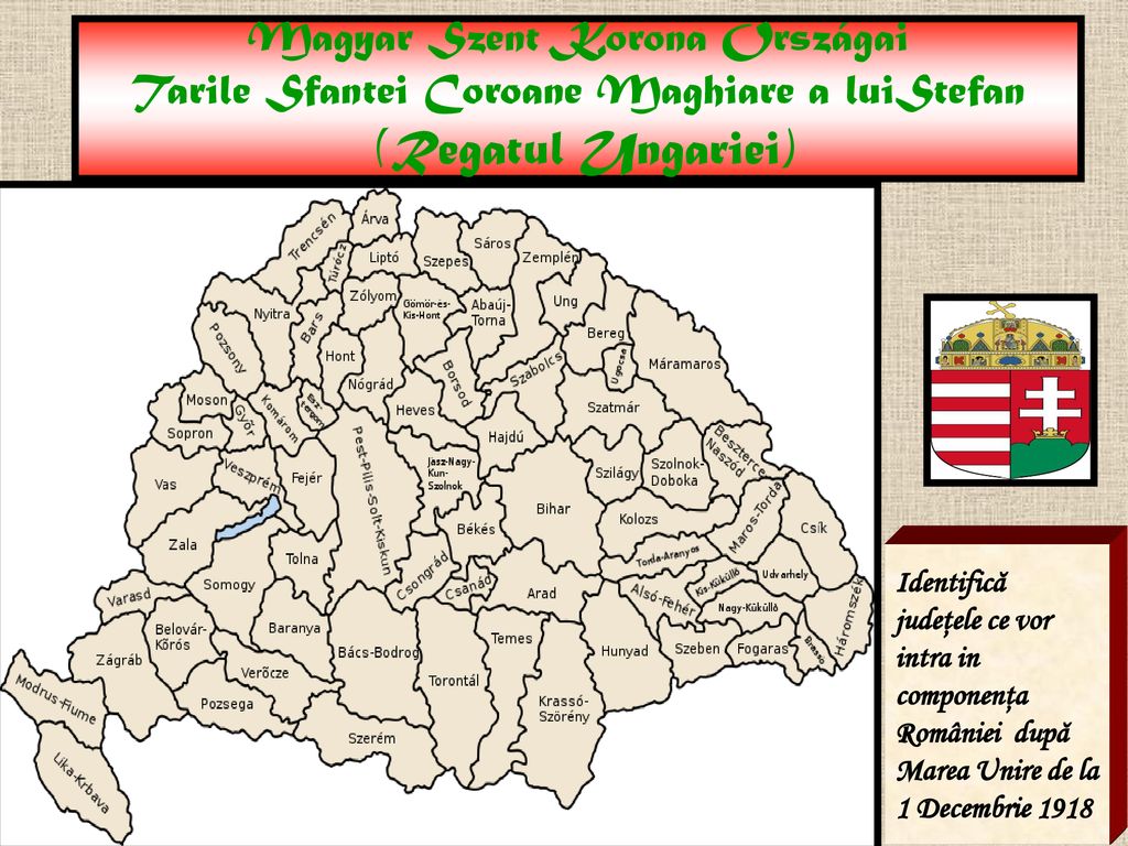 Magyar Szent Korona Országai Tarile Sfantei Coroane Maghiare a luiStefan (Regatul Ungariei)