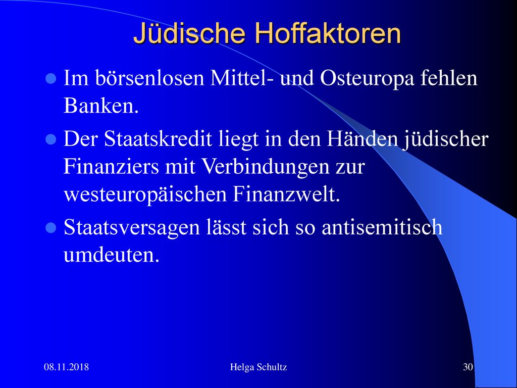 Jüdische Hoffaktoren Im börsenlosen Mittel- und Osteuropa fehlen Banken.