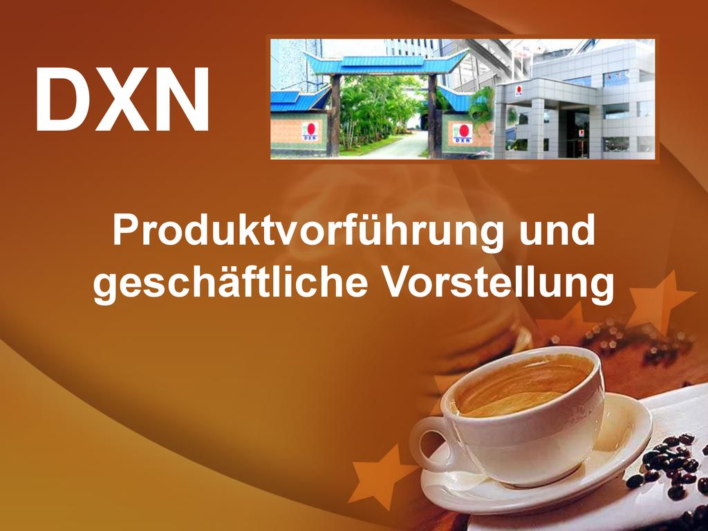 Produktvorführung und geschäftliche Vorstellung