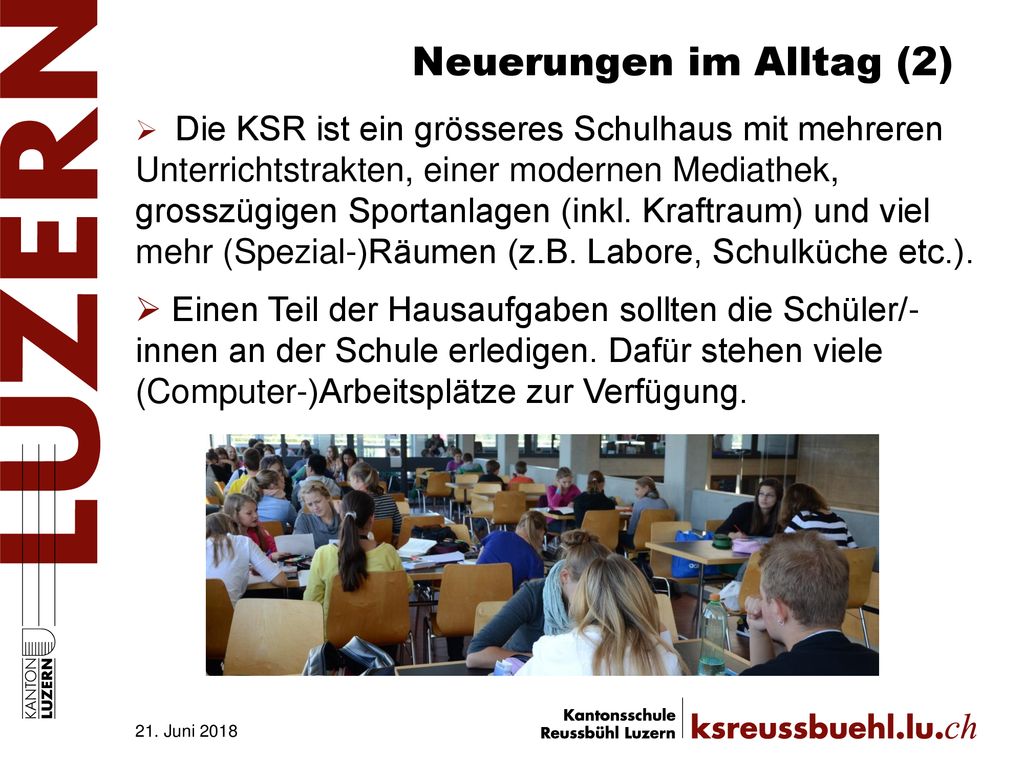 Neuerungen im Alltag (2)