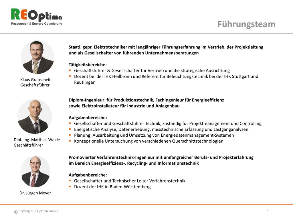 Staatl. gepr. Elektrotechniker mit langjähriger Führungserfahrung im Vertrieb, der Projektleitung und als Gesellschafter von führenden Unternehmensberatungen