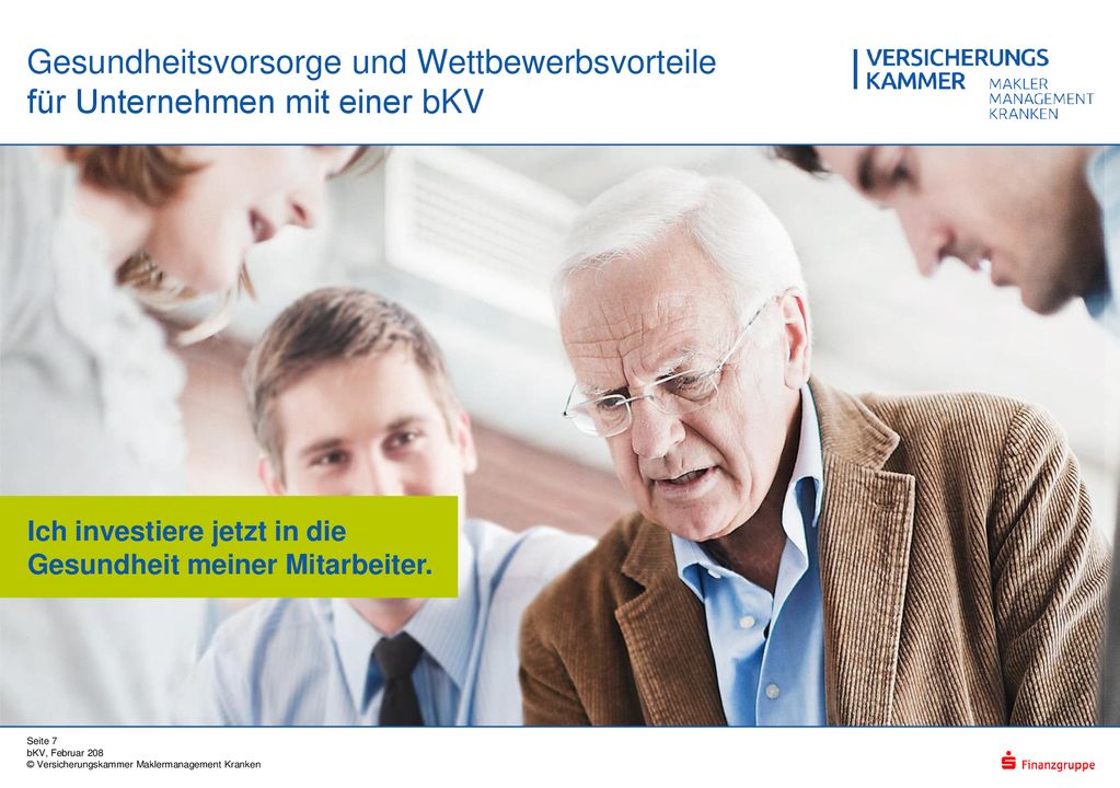 Gesundheitsvorsorge und Wettbewerbsvorteile für Unternehmen mit einer bKV