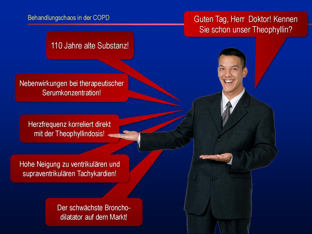 Guten Tag, Herr Doktor! Kennen Sie schon unser Theophyllin