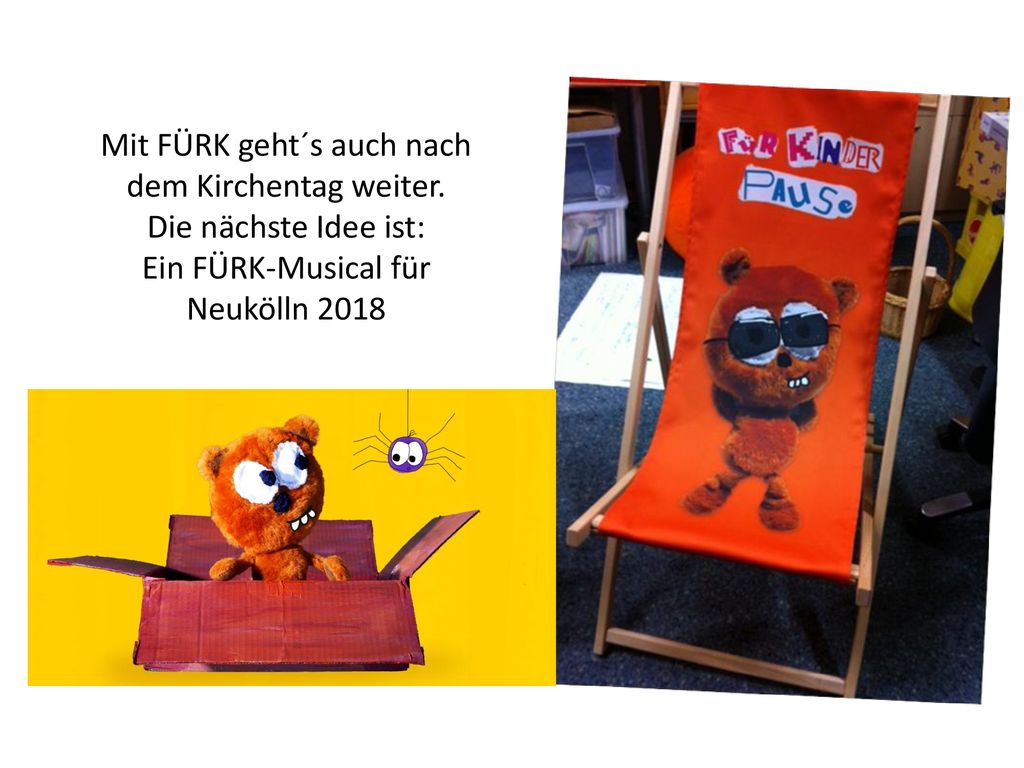 Mit FÜRK geht´s auch nach dem Kirchentag weiter. Die nächste Idee ist: