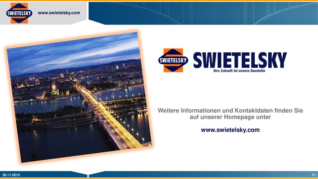 Weitere Informationen und Kontaktdaten finden Sie auf unserer Homepage unter