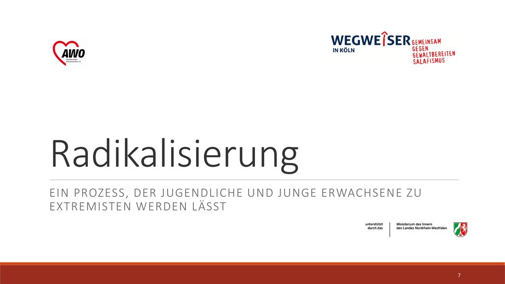 Radikalisierung Ein prozess, der Jugendliche und junge erwachsene zu Extremisten werden lässt