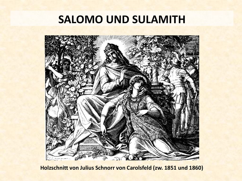 Holzschnitt von Julius Schnorr von Carolsfeld (zw und 1860)