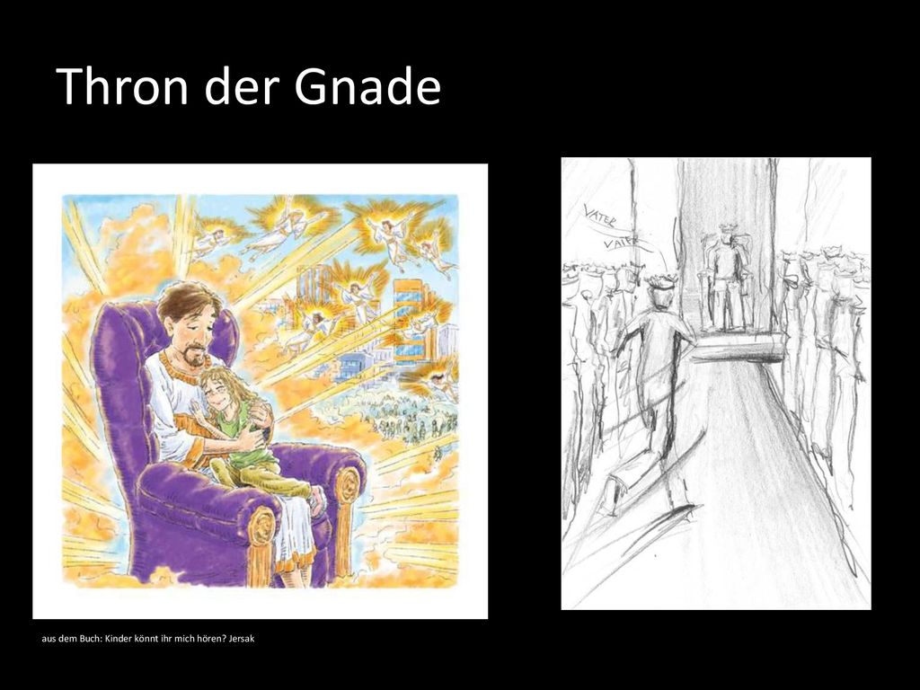 Thron der Gnade aus dem Buch: Kinder könnt ihr mich hören Jersak