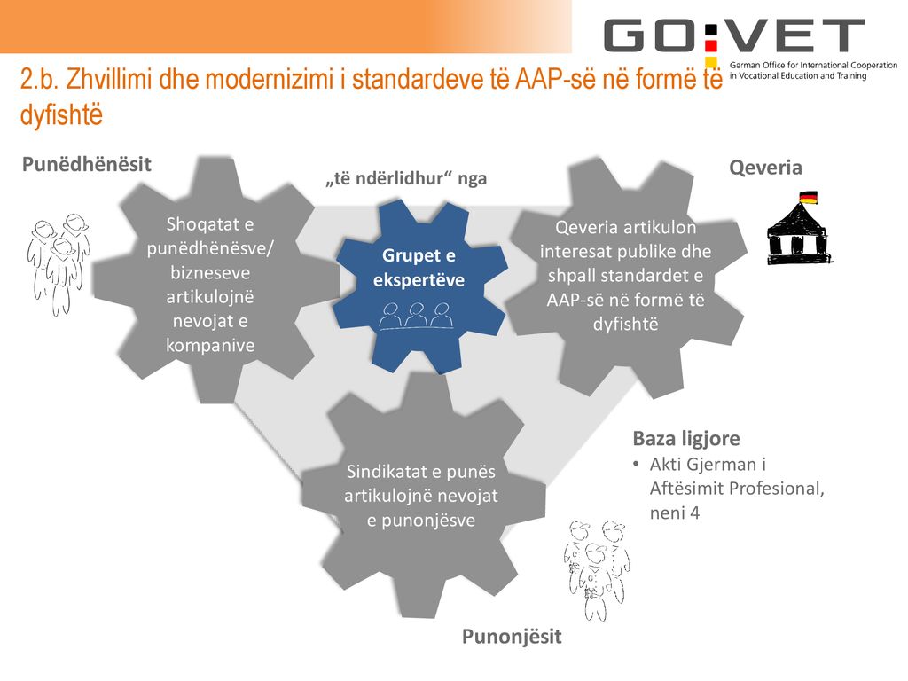 2.b. Zhvillimi dhe modernizimi i standardeve të AAP-së në formë të dyfishtë