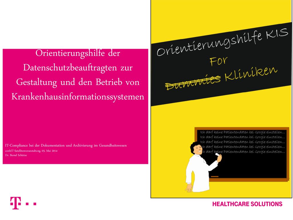 Orientierungshilfe der Datenschutzbeauftragten zur Gestaltung und den Betrieb von Krankenhausinformationssystemen