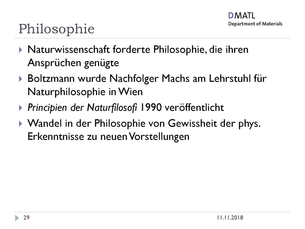 aösldfjaslöfj Philosophie. Naturwissenschaft forderte Philosophie, die ihren Ansprüchen genügte.