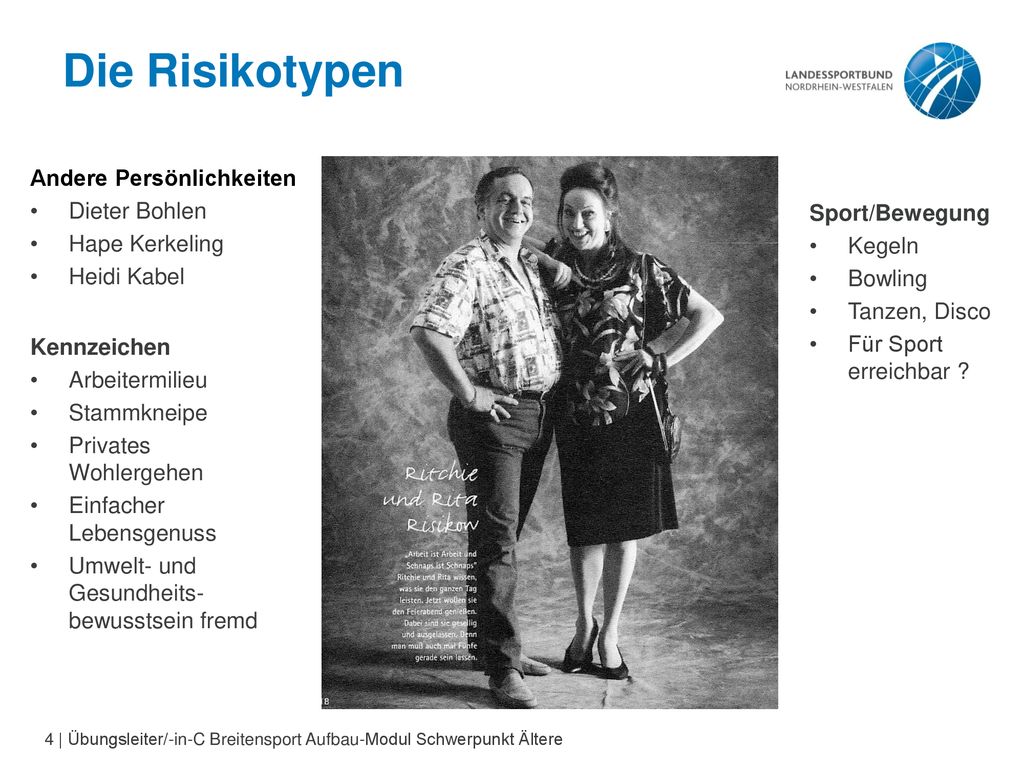 Die Risikotypen Andere Persönlichkeiten Dieter Bohlen Hape Kerkeling