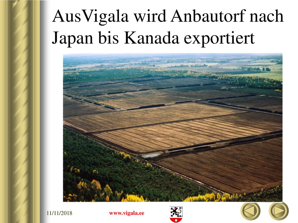 AusVigala wird Anbautorf nach Japan bis Kanada exportiert