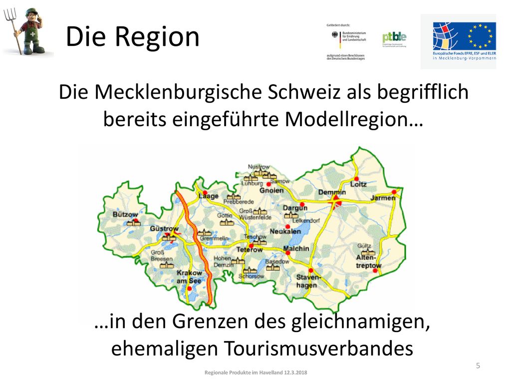 Regionale Produkte im Havelland