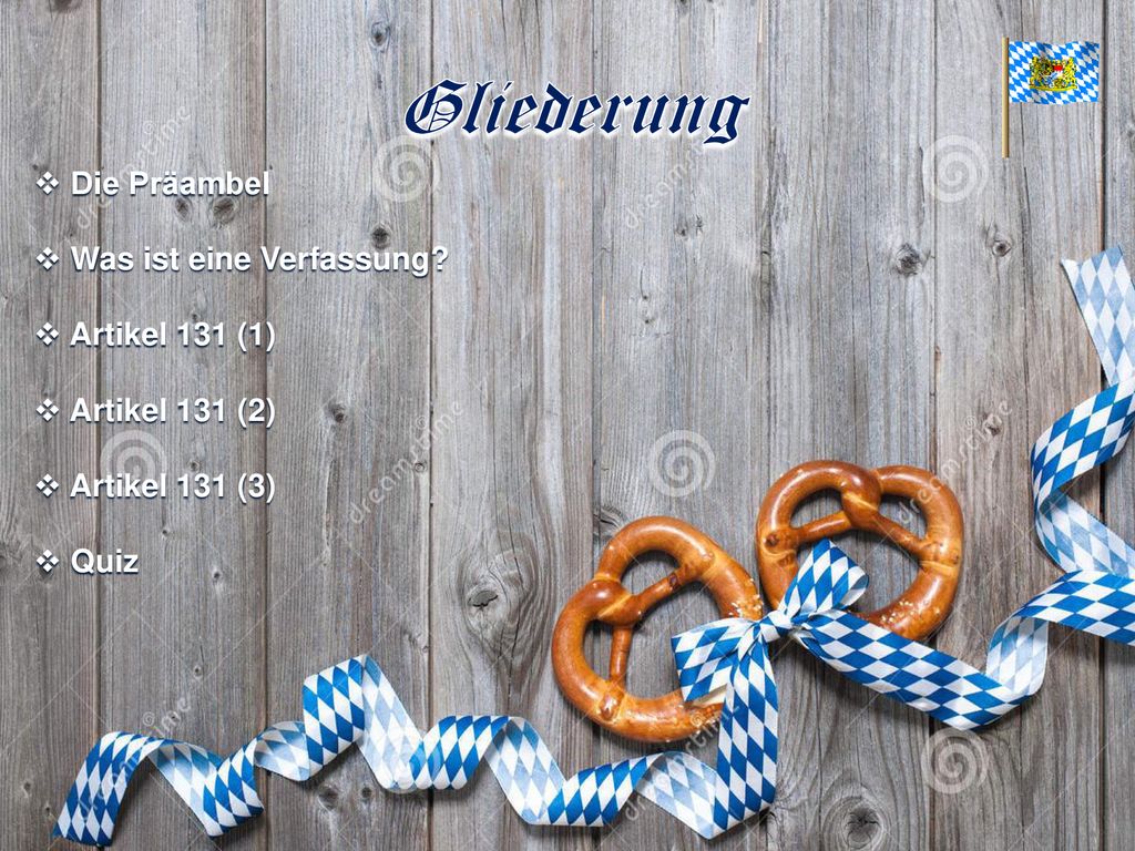 Gliederung Die Präambel Was ist eine Verfassung Artikel 131 (1)
