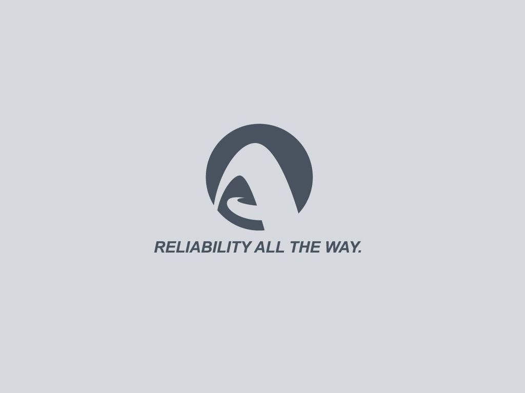 Ich kann die Graphik leider nicht öffnen: RELIABILITY ALL THE WAY