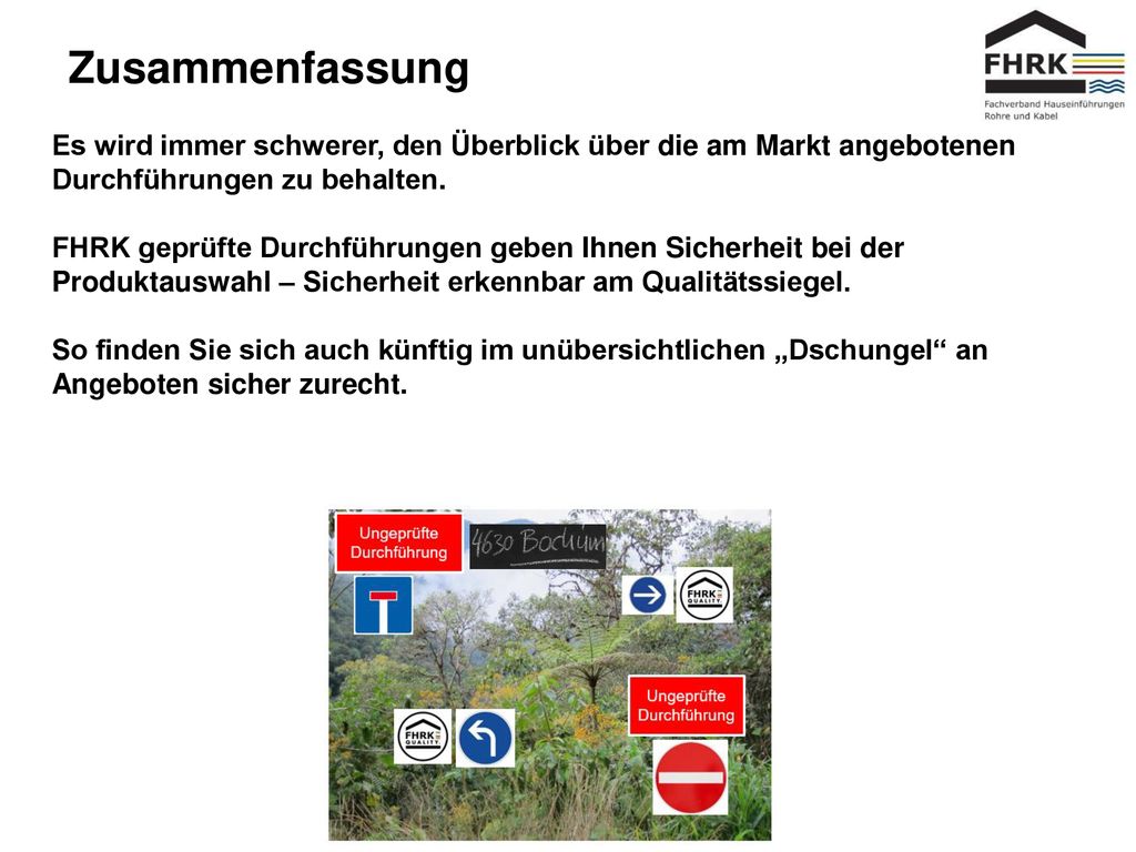 Zusammenfassung Es wird immer schwerer, den Überblick über die am Markt angebotenen Durchführungen zu behalten.