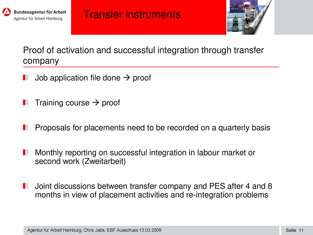 031212MVA2_022126_003_k Transfer instruments. Proof of activation and successful integration through transfer company.