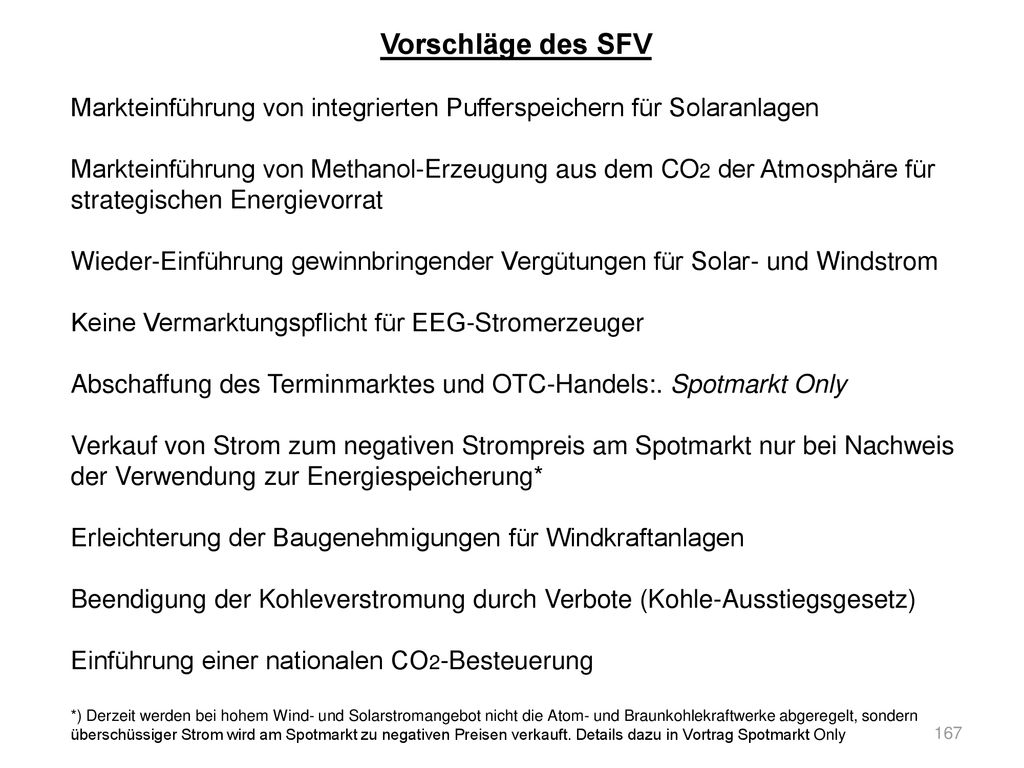 Vorschläge des SFV Markteinführung von integrierten Pufferspeichern für Solaranlagen.