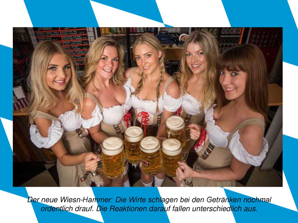Der neue Wiesn-Hammer: Die Wirte schlagen bei den Getränken nochmal ordentlich drauf.