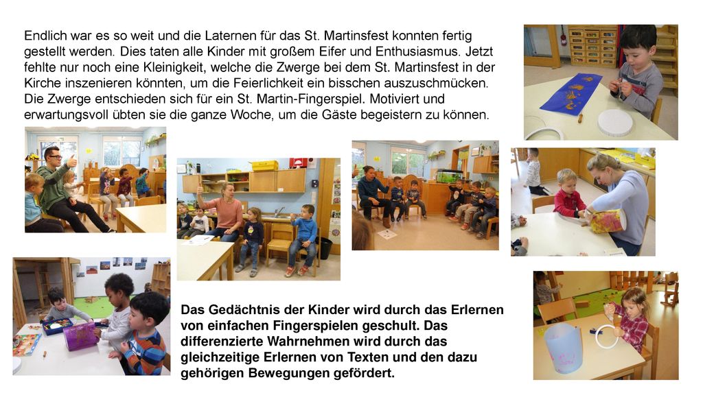 Endlich war es so weit und die Laternen für das St
