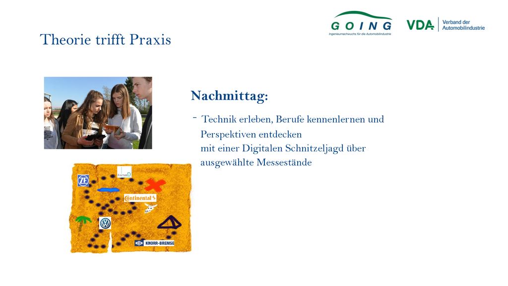 Theorie trifft Praxis Nachmittag: