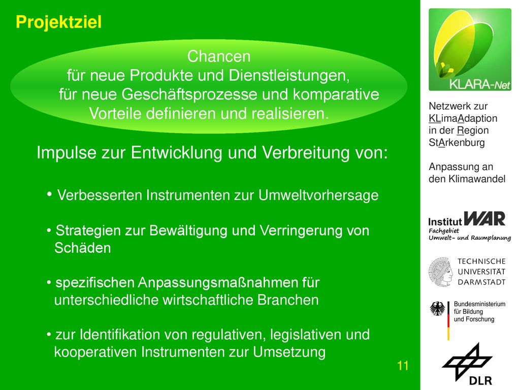 Chancen für neue Produkte und Dienstleistungen,