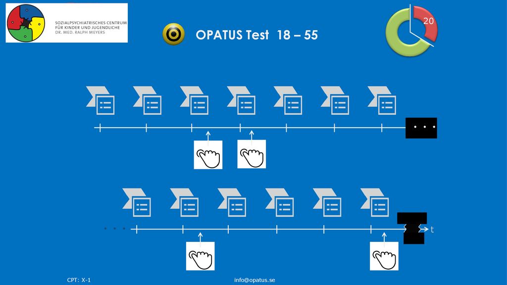 20 OPATUS Test 18 – 55 t t CPT: X-1
